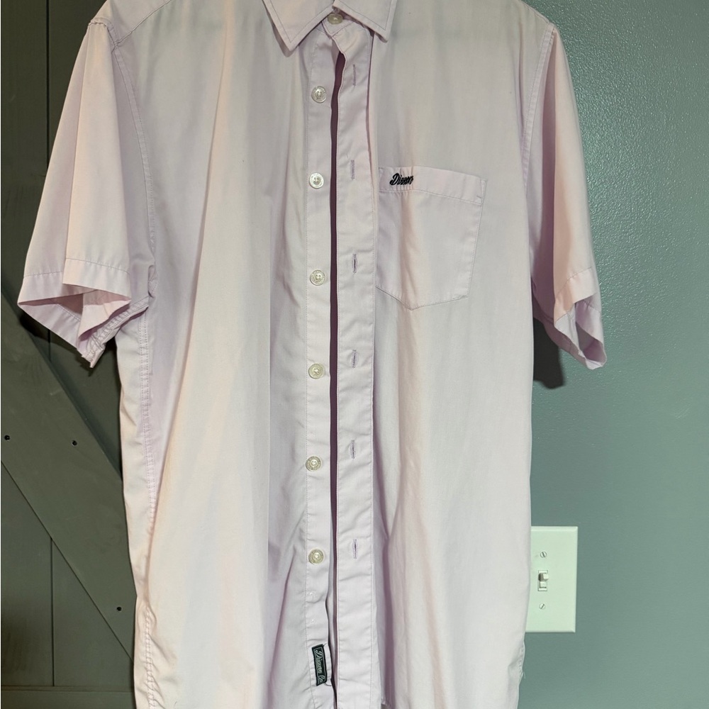 DIXXON Light Pink Short-Sleeve Button-Down Shirt-Signature Series